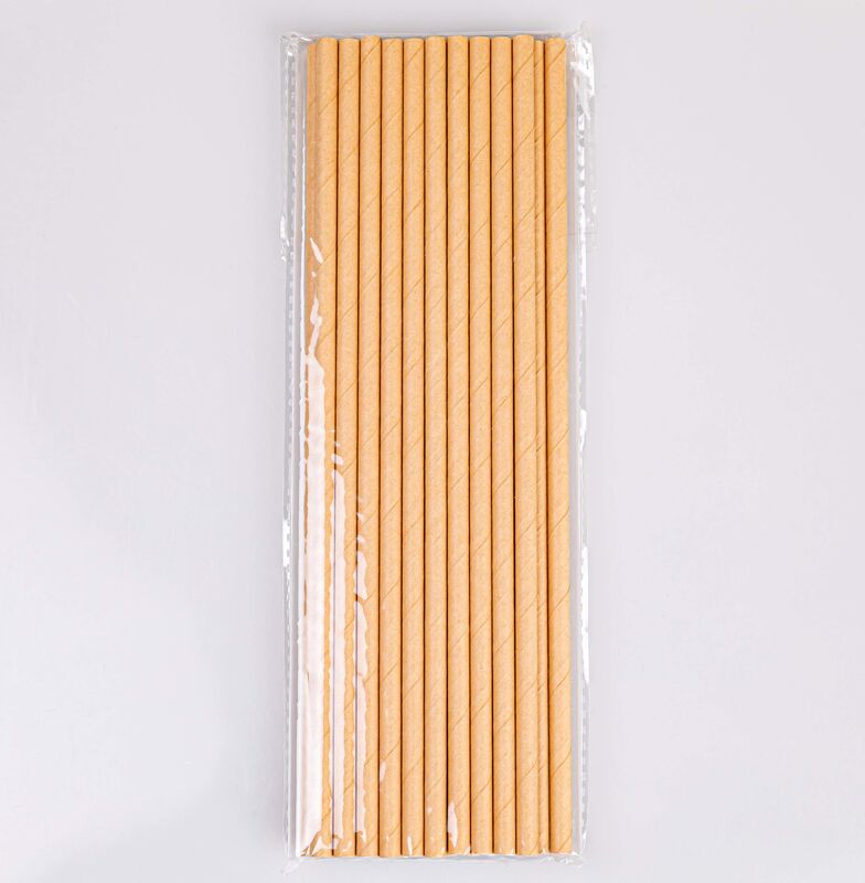 Quality Eco-Friendly Biodegradable Compostable Paper Straw - Plastic-Free Alternative for Cold Drinks factory
