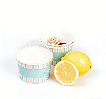 Quality Double PE/PLA Coated Ice Cream Paper Bowl for Disposable Use factory