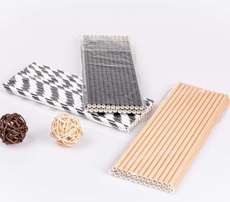 Quality Eco-Friendly Biodegradable Compostable Paper Straw - Plastic-Free Alternative for Cold Drinks factory