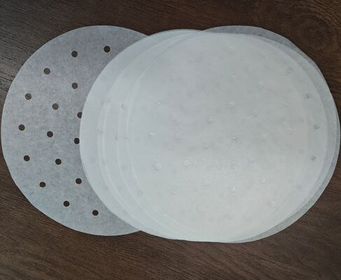 Quality Disposable Steamer Paper - Air Fryer Paper Liners with Heat Resistant, Oil Proof, and Easy Cleanup Properties factory