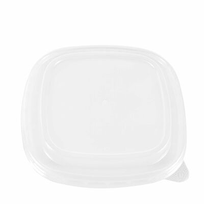 Quality Square Kraft Paper Bowl with PP/PET/PAPER Lid - 500ML / 650ML/750ML/1000ML/1200ML/1400ML Capacity Options factory